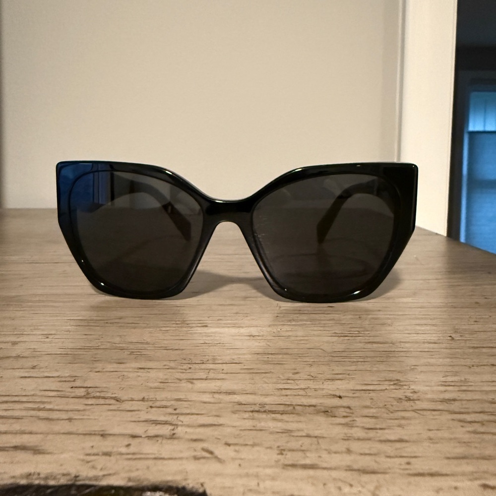 Prada Black Cat-Eye Sunglasses